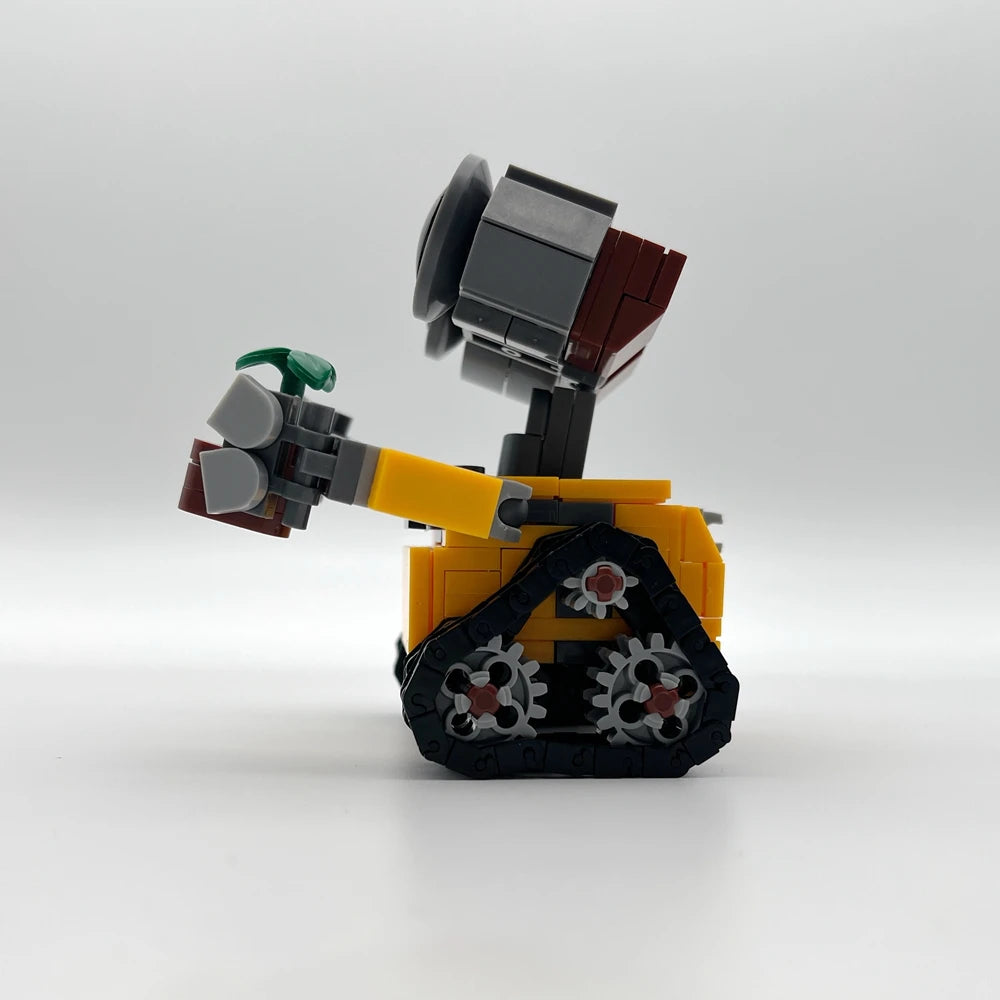 Mini Robot Wall-e MOC Building Blocks Model Bricks Kits Creative Toys for Kids